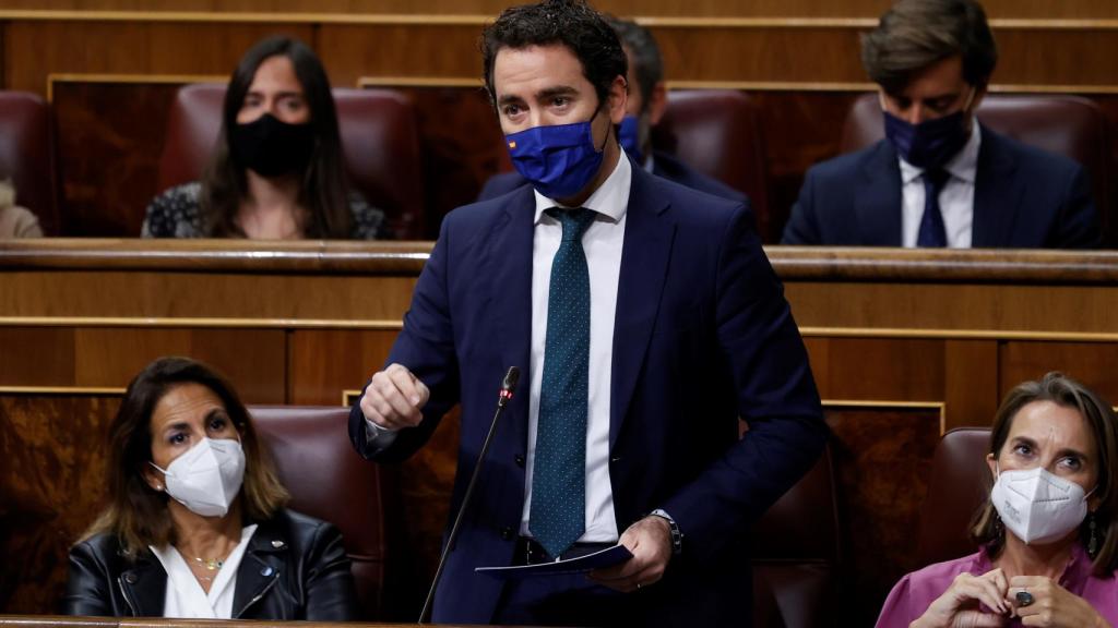 Teodoro García Egea, este miércoles en el Congreso.
