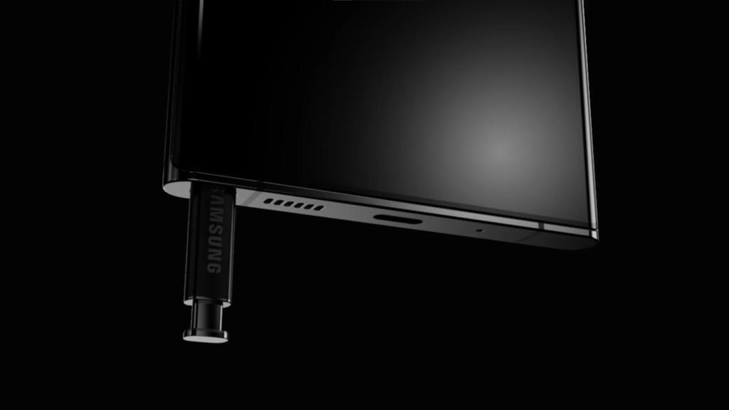 Samsung Galaxy S22 Ultra orificio para el S-Pen