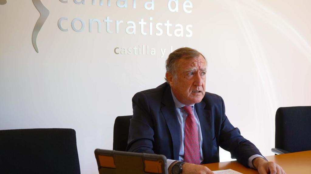 Enrique Pascual, presidente de la Cámara de Contratistas de Castilla y León.