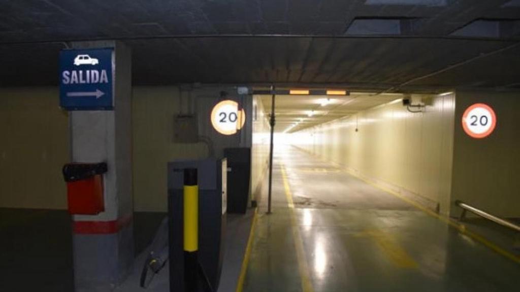 Parking de la Plaza Mayor de Valladolid
