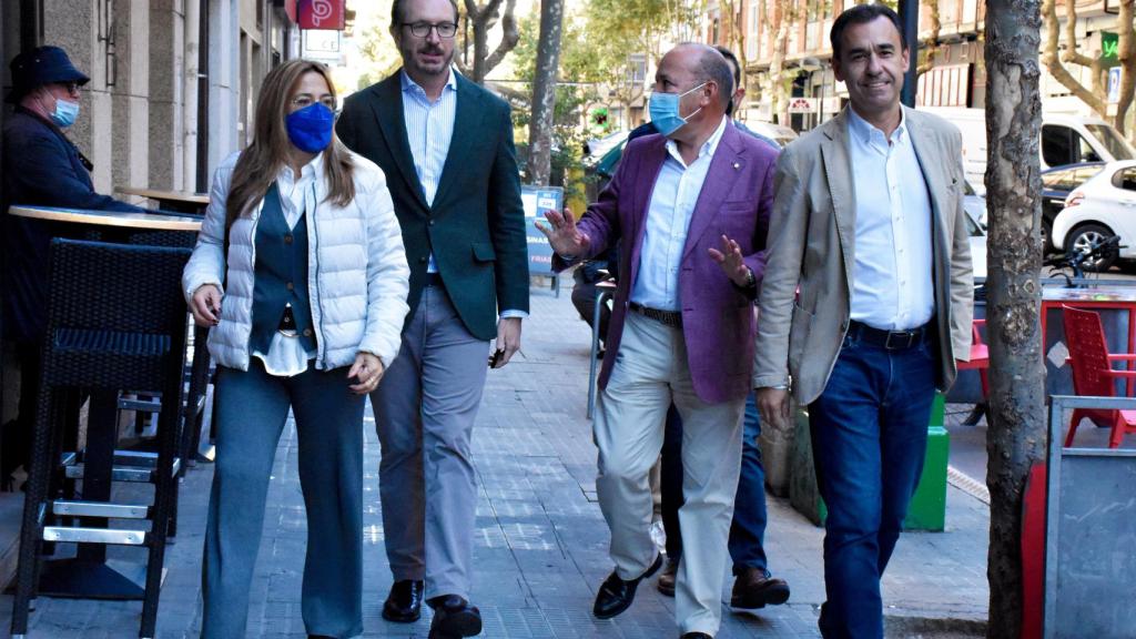 Mayte Martín Pozo, Javier Maroto, José María Barrios y Fernando Martínez-Maillo