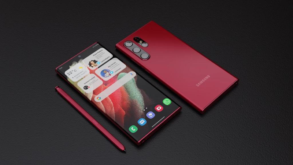 Samsung Galaxy S22 Ultra: más conceptos con el S-Pen como protagonista