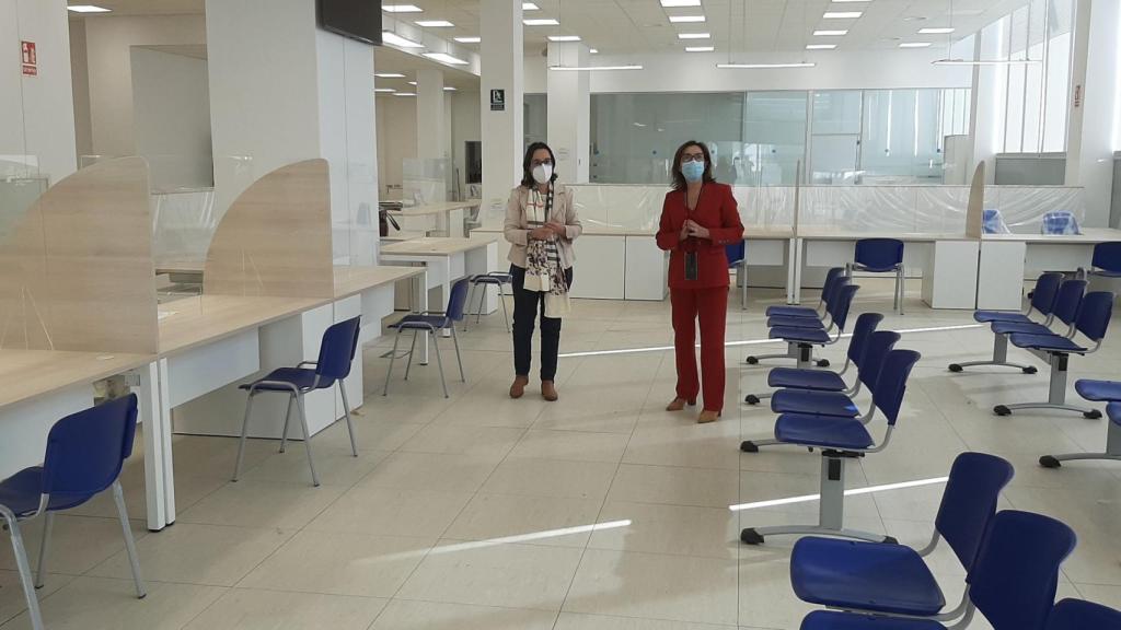 Maica Larriba ha visitado hoy las nuevas instalaciones