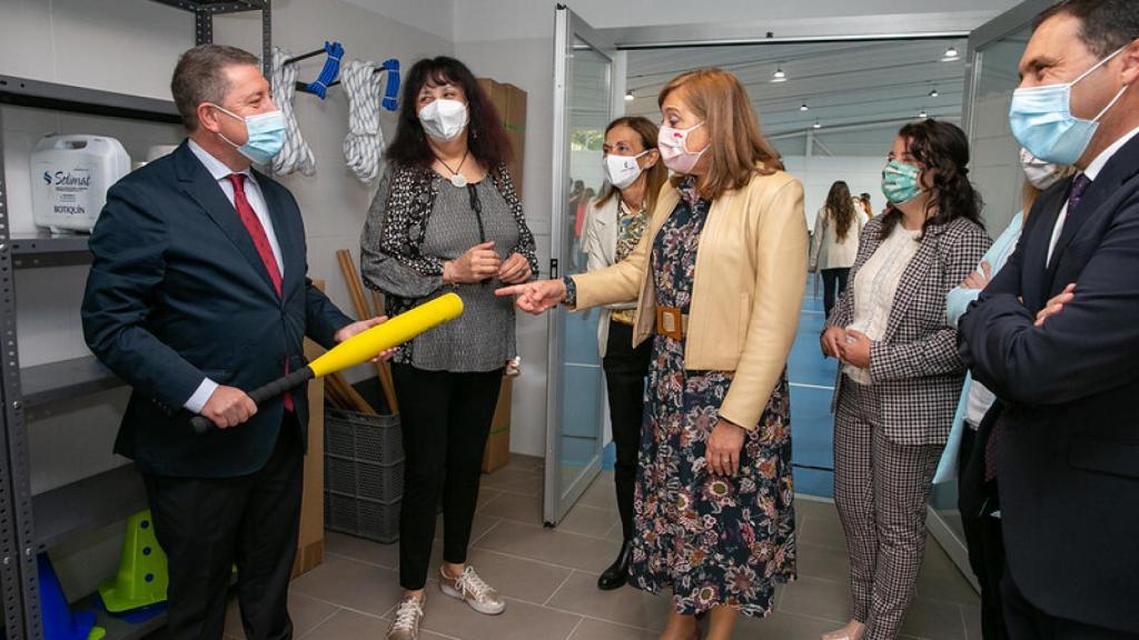 Un momento de la inauguración.