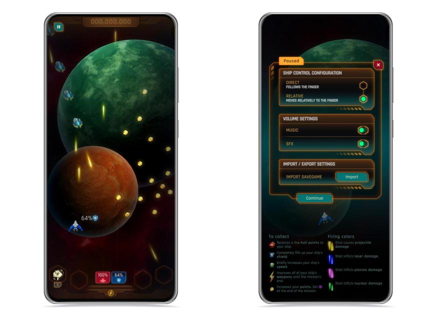 Galaxy Splitter pausado