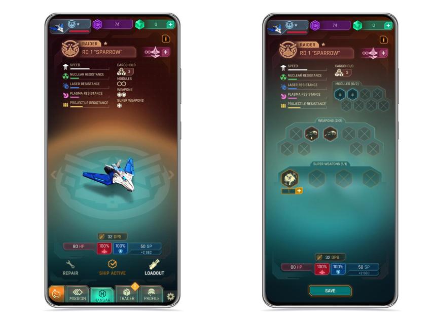 Hangar Galaxy Splitter