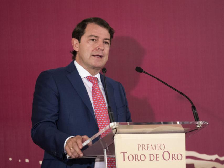 Mañueco en la gala del Premio Toro de Oro / ICAL