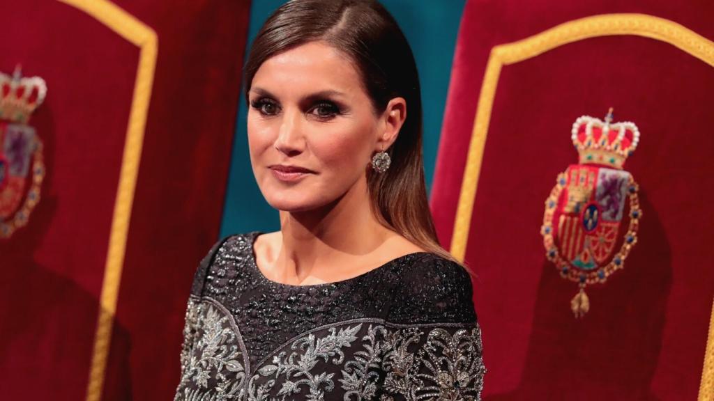 La reina Letizia en los Premios Princesa de Asturias de 2018.