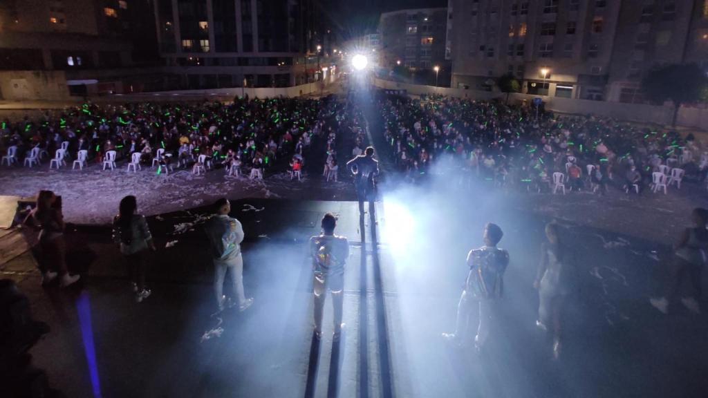 Orquesta París de Noia en una de sus últimas actuaciones