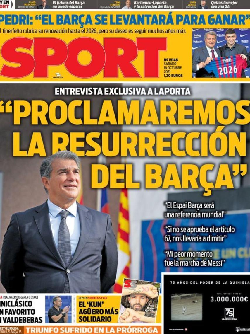 Portada SPORT