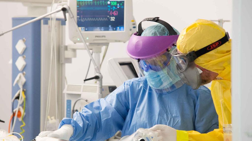 Imagen de archivo de unos sanitarios