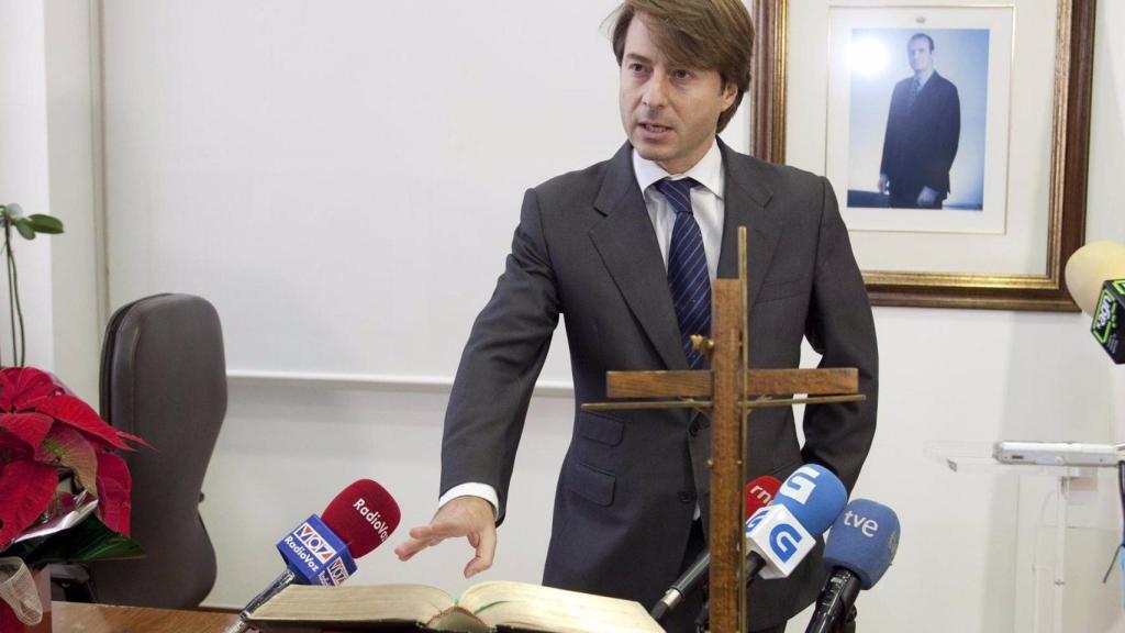 Miguel Corgos, conselleiro de Fa