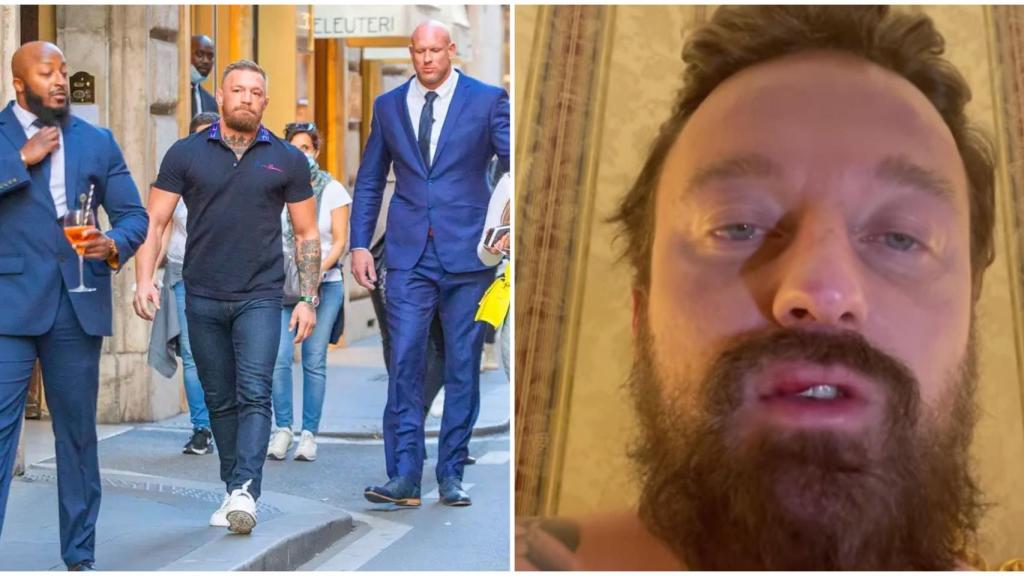 McGregor viaja a Roma para bautizar a su hijo en el Vaticano y termina provocando una gran pelea