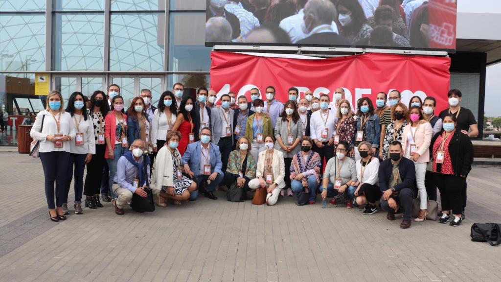 Delegación de PSOE de Castilla-La Mancha en Valencia.