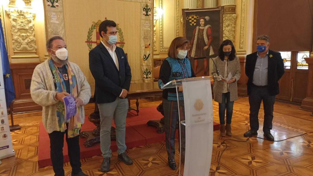 María Victoria Soto durante la presentación de la actividades