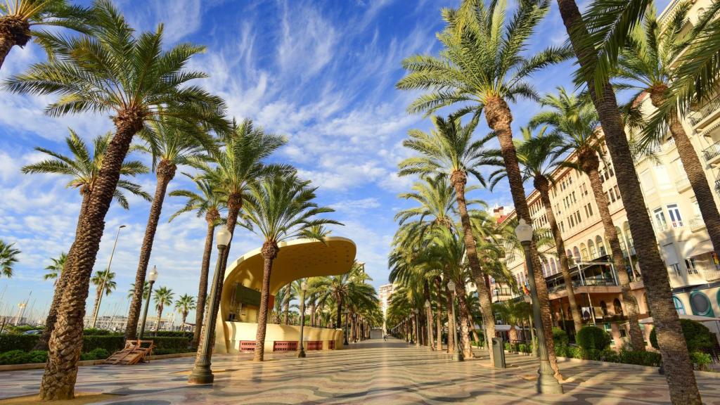 Explanada de Alicante.