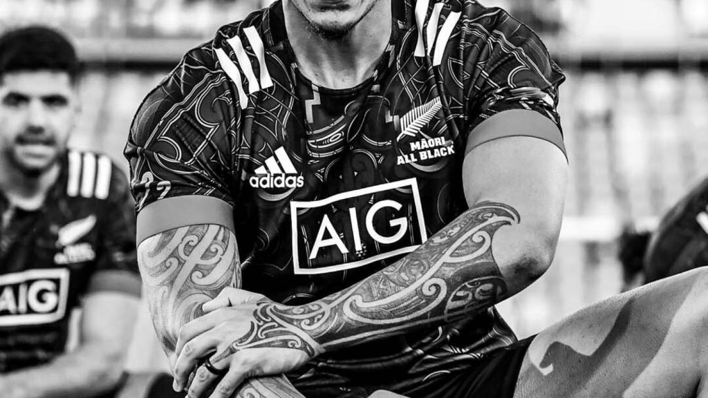 Sean Wainui, jugador de los 'All Blacks'