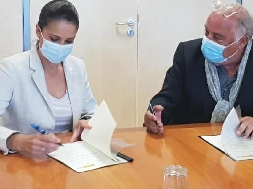 Silvia Jato ejerciendo como directora de Relaciones Internacionales de la FAS.