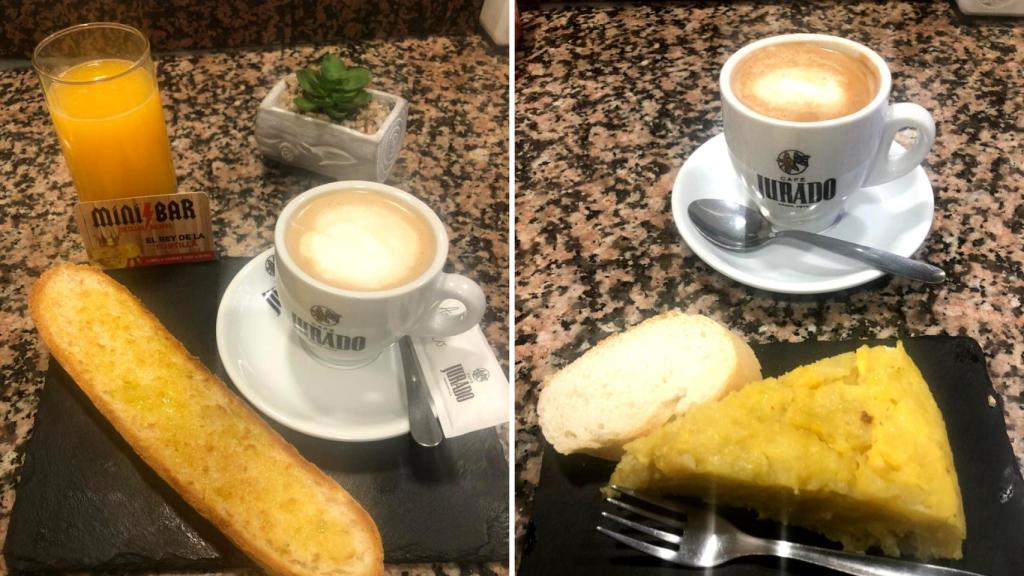 Desayuno en MiniBar.