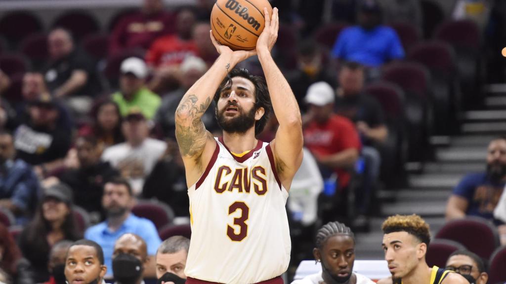 Ricky Rubio, durante la pretemporada de la NBA