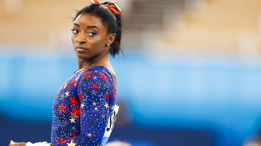 Simone Biles, en los Juegos Olímpicos de Tokio 2020