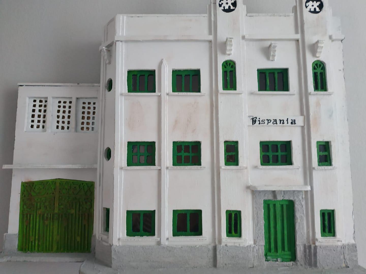 Maqueta Fábrica de Lápices. Foto: Facebook ‘Las maquetas de Carlos’.