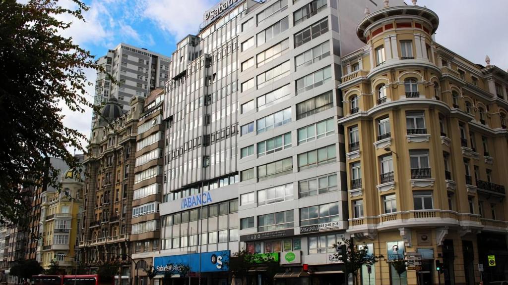 Edificio del Banco Gallego en A Coruña