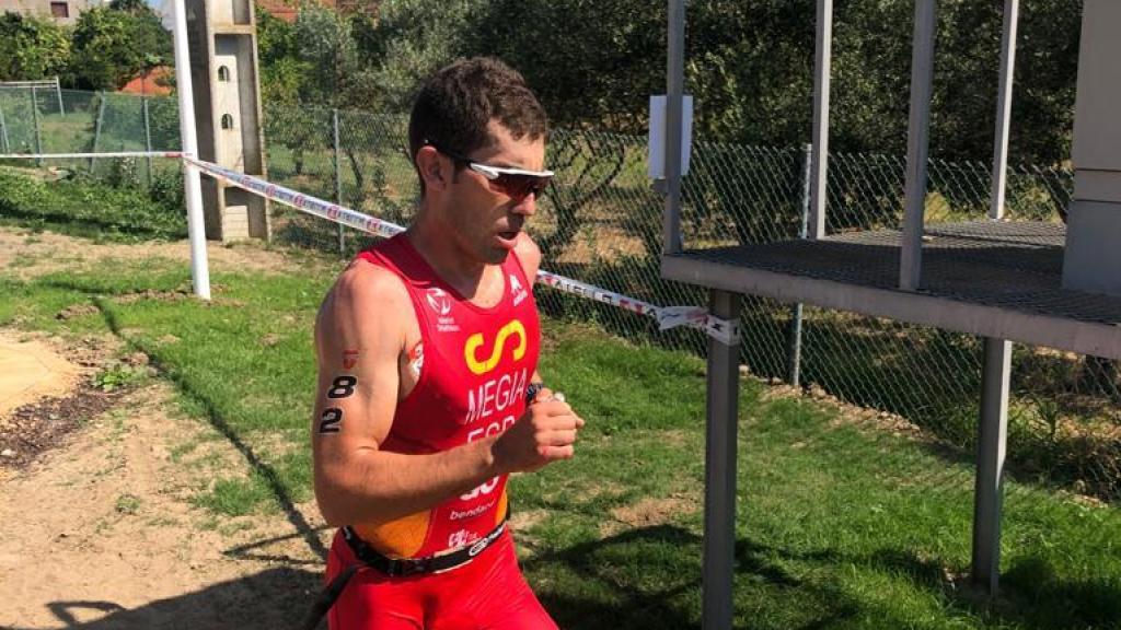 Javier Megía, triatleta castellano-manchego
