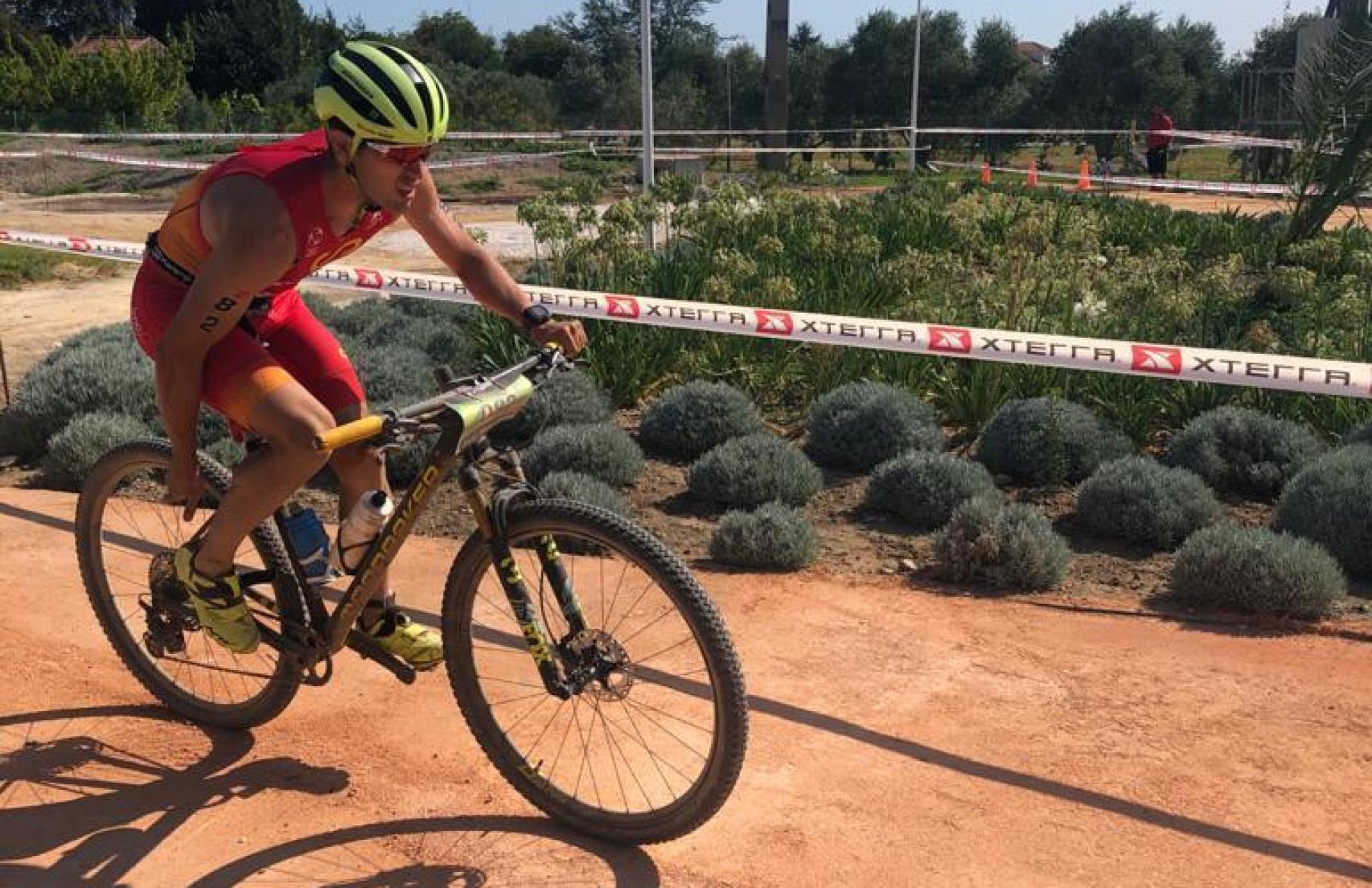 Javier Megía, triatleta castellano-manchego