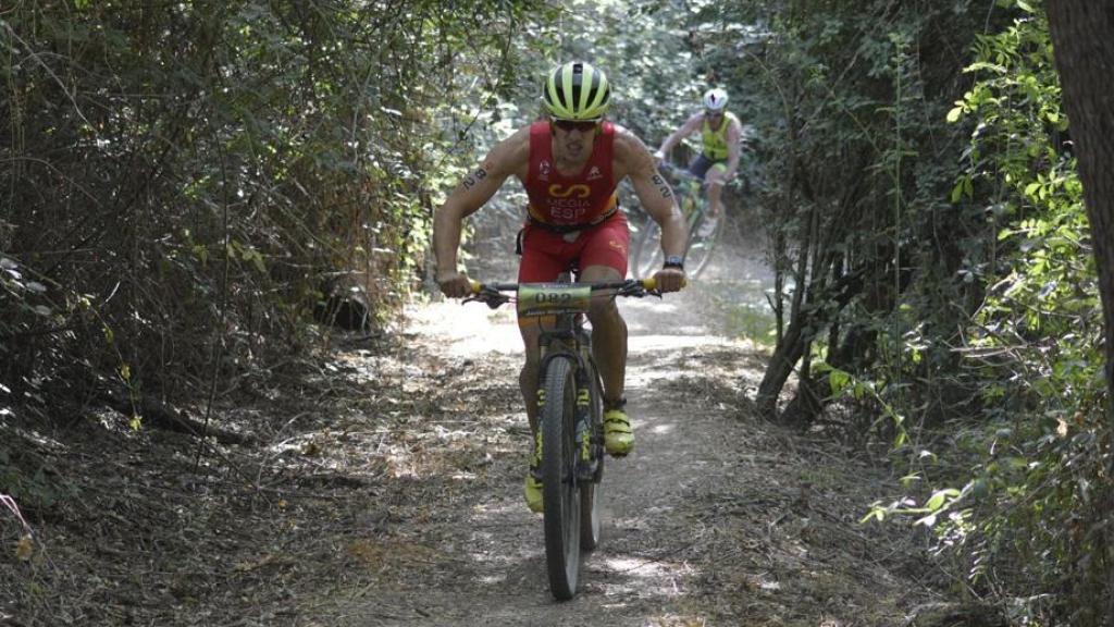 Javier Megía, triatleta castellano-manchego