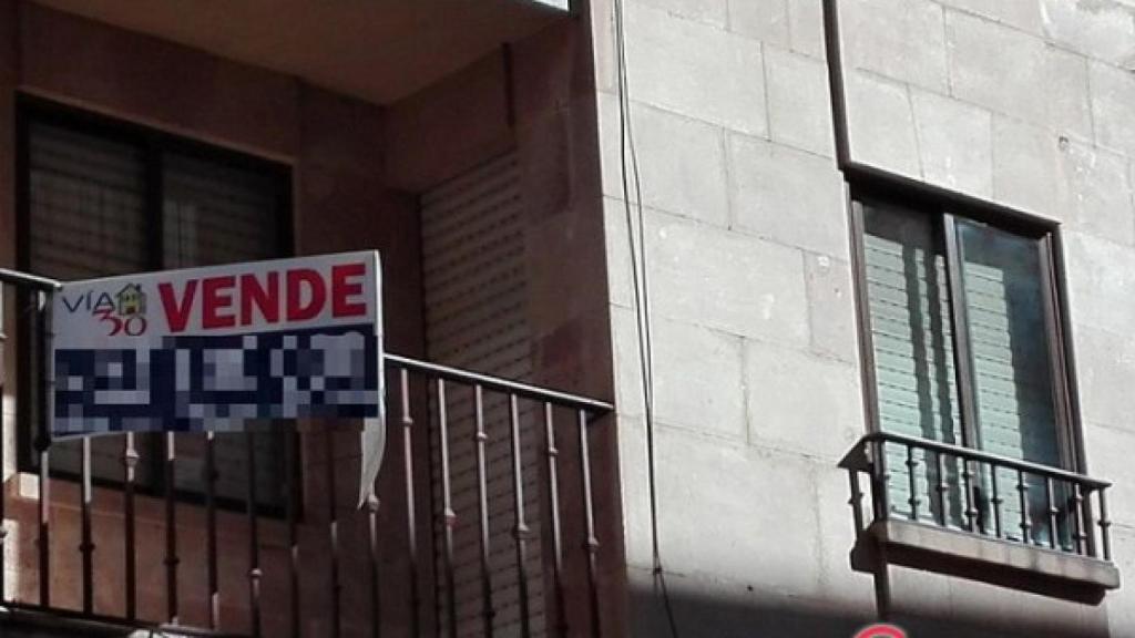 Cartel de 'se vende'