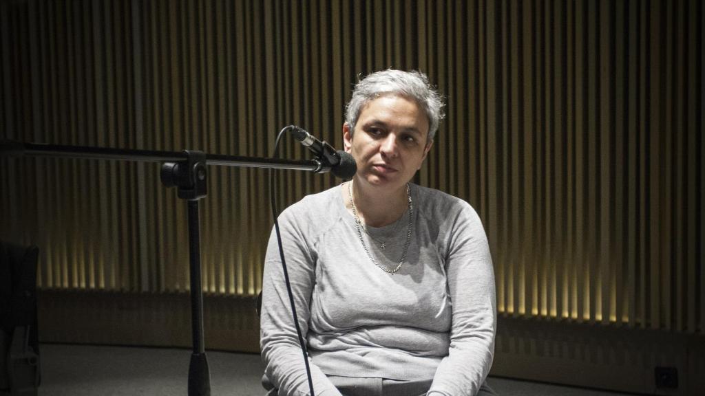 Dora García, la artista ganadora del Premio Nacional de Artes Plásticas 2021.