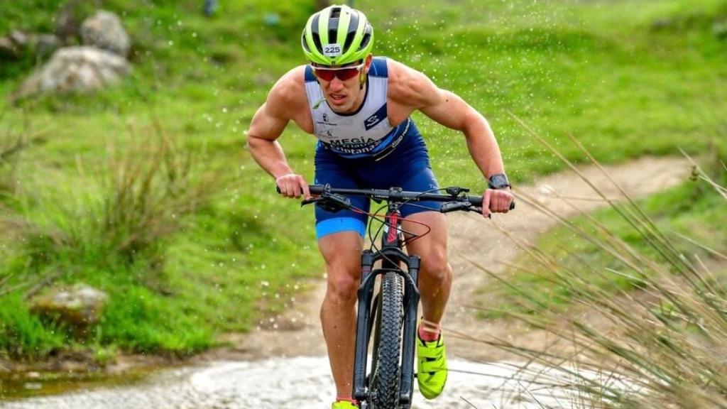 Javier Megía, triatleta castellano-manchego