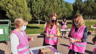 Mujeres voluntarias en Salamanca.