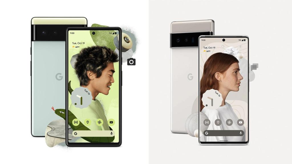 Nuevos Google Pixel 6
