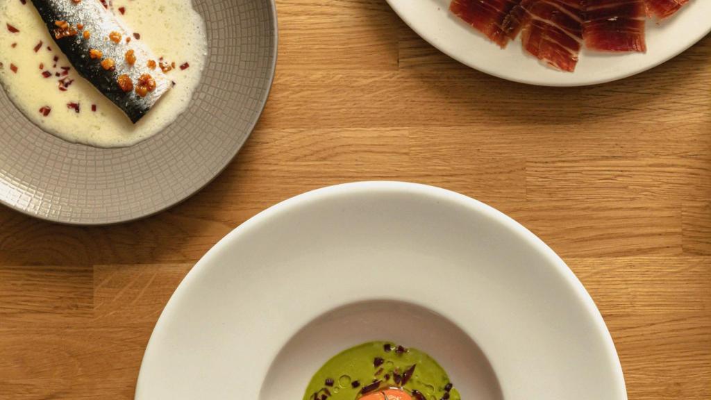 El jamón es el protagonista de todas las creaciones.