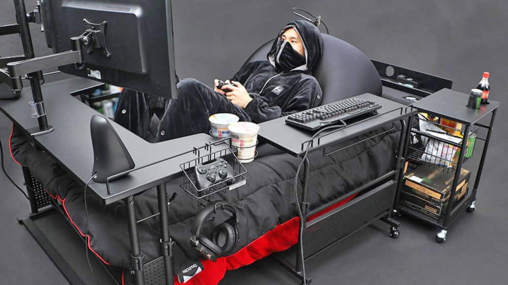 La cama gamer que está revolucionando Japón.