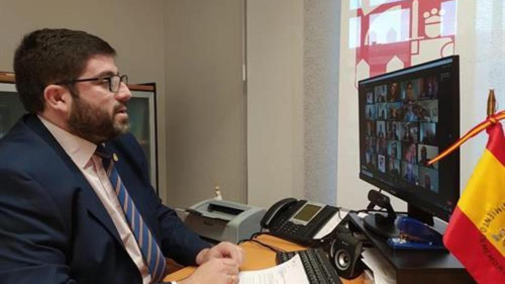 El alcalde de Ávila, Jesús Manuel Sánchez Cabrera,  positivo en Covid