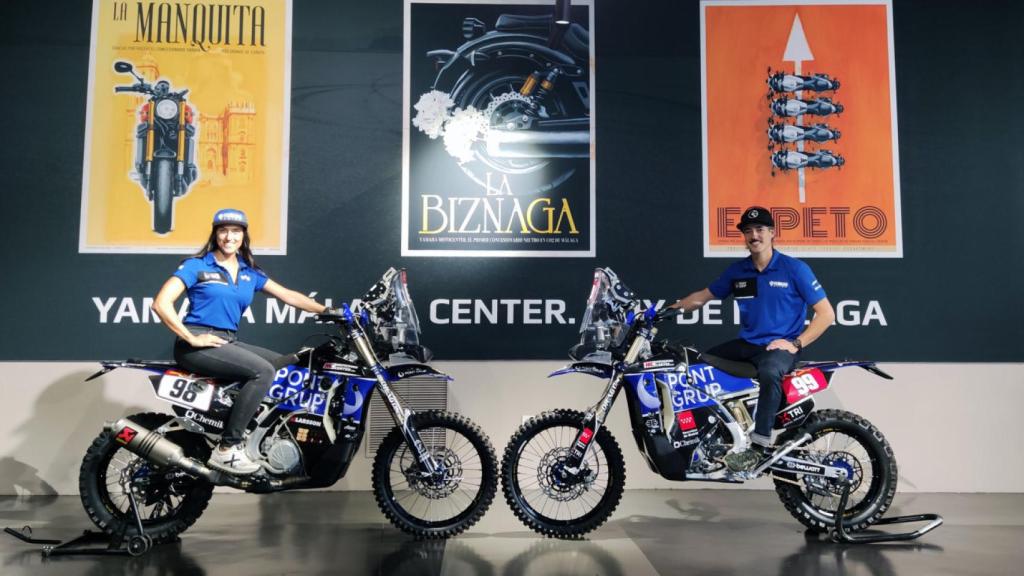 La zamorana Sara García y  su compañero Javi Vega