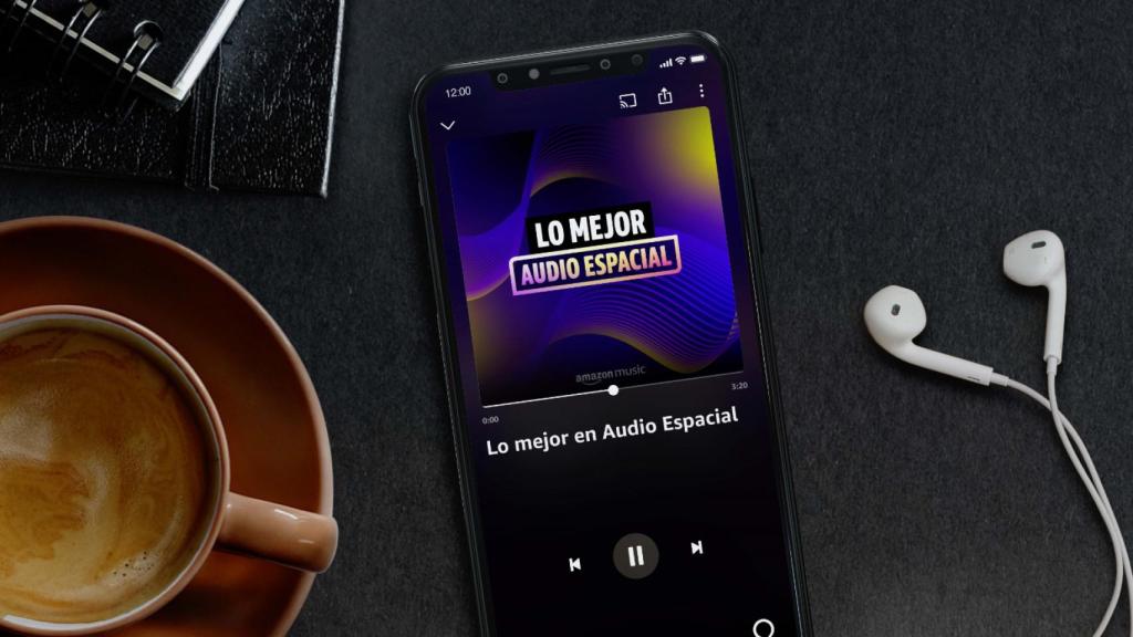 Amazon Music con audio espacial