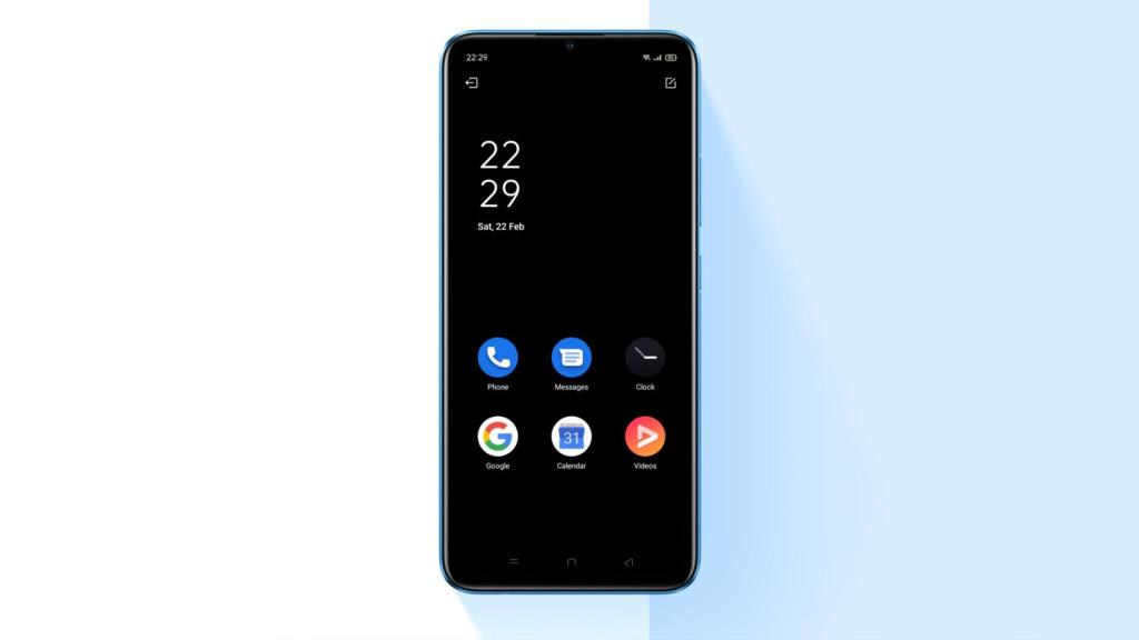 Realme C11 2021 en modo ahorro de energía
