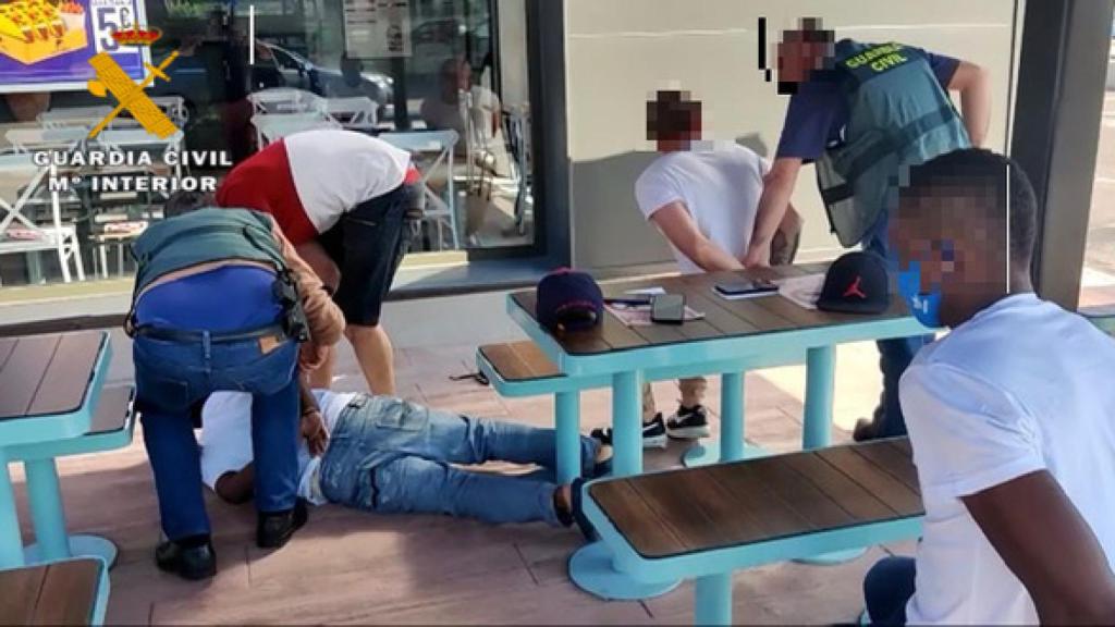 Detención de algunos miembros de la banda criminal