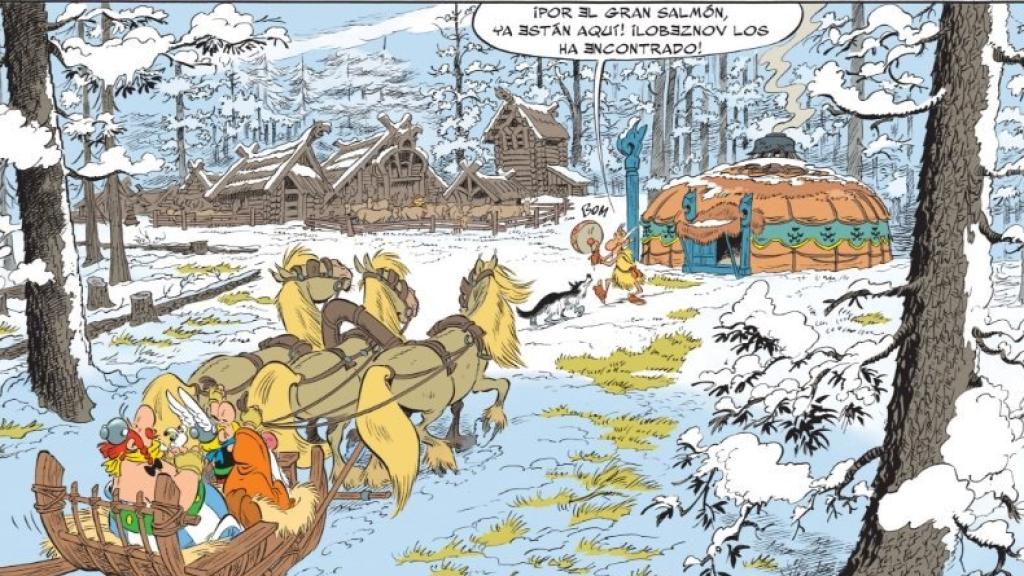 Una de las viñetas que la editorial ha compartido en sus redes sociales.