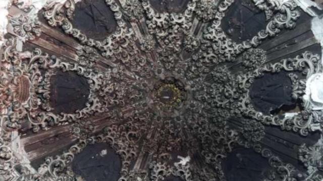 Detalles del camarín de El Perchel, en Málaga.