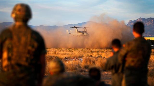 El Mando de Operaciones Especiales con sede en Alicante practica con los marines americanos.