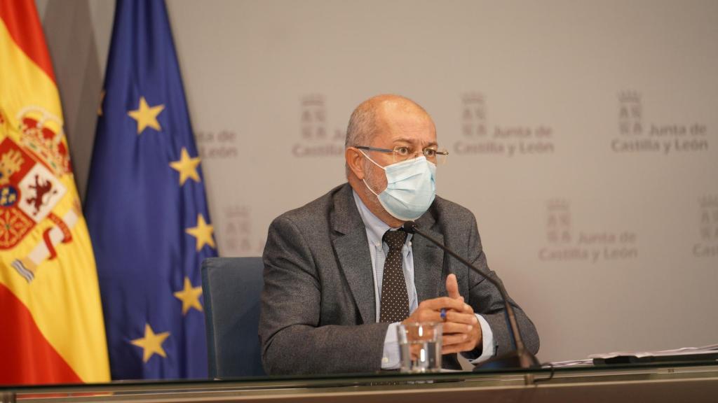 El vicepresidente y portavoz de la Junta, Francisco Igea