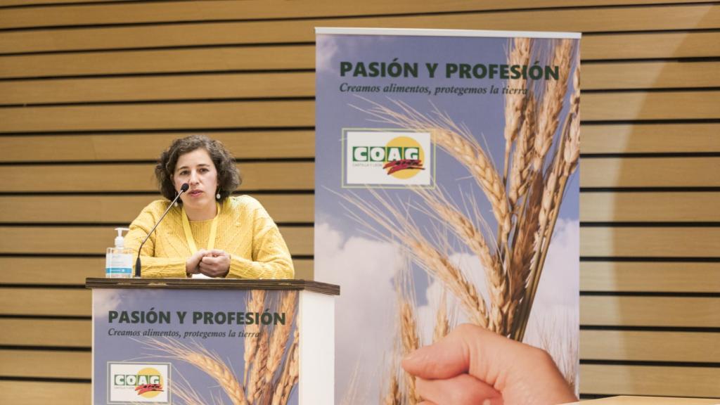 La ganadera zamorana Ángeles Santos