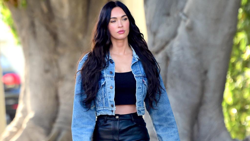 Megan Foz en las calles de Hollywood.