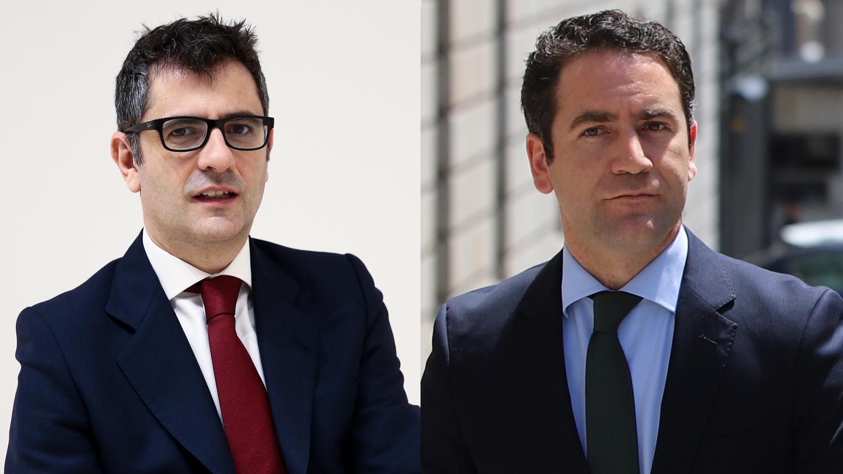 Félix Bolaños y Teodoro García Egea.