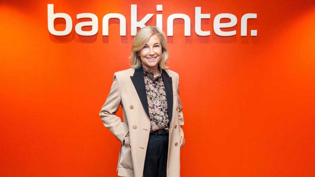María Dolores Dancausa, consejera delegada de Bankinter, durante una presentación de resultados.